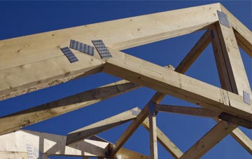 Cnwch Coch roof trusses for new builds and additions